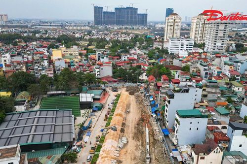 Thi công 'cuốn chiếu' trên Vành đai 2,5: Vừa xây dựng, vừa tháo gỡ điểm nghẽn mặt bằng