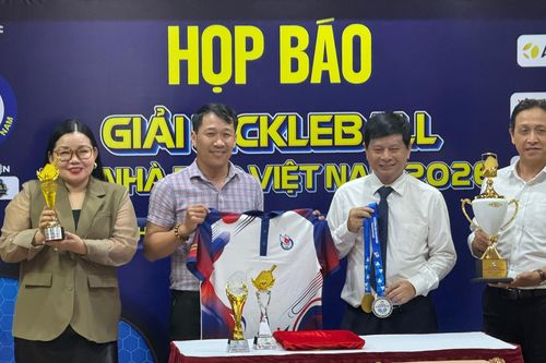 Hơn 300 nhà báo tranh tài ở giải pickleball toàn quốc 2026