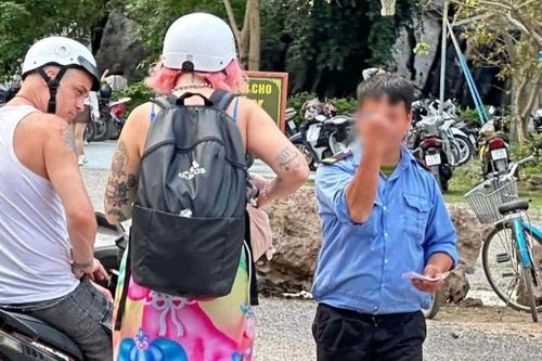 Xác minh bảo vệ Tuyệt Tịnh Cốc ứng xử thiếu chuẩn mực với du khách