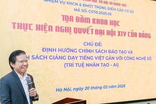 Định hướng đào tạo và giảng dạy tiếng Việt gắn với công nghệ số