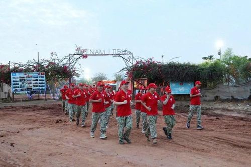 Lực lượng mũ nồi xanh Việt Nam lan tỏa tinh thần rèn luyện thể thao vì sức khỏe-vì nhiệm vụ