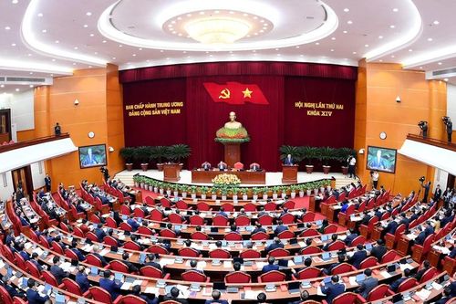Khai mạc Hội nghị lần thứ 2 Ban Chấp hành Trung ương Đảng khóa XIV