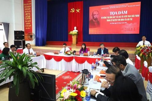 Tọa đàm Tư tưởng 'Chi bằng học' của nhà yêu nước Phan Châu Trinh trong kỷ nguyên vươn mình của dân tộc
