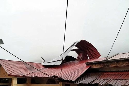 Mưa đá kèm dông lốc gây thiệt hại tại các xã vùng cao Tuyên Quang