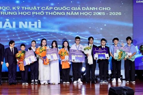 14 dự án giành giải nhất cuộc thi nghiên cứu khoa học, kỹ thuật cấp quốc gia