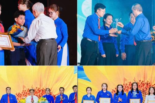 9 tập thể nhận Giải thưởng Hồ Hảo Hớn nhân kỷ niệm 95 năm ngày thành lập Đoàn