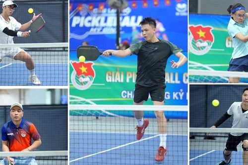 Sôi nổi tranh tài pickleball kỷ niệm 95 năm ngày thành lập Đoàn