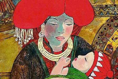 Nữ họa sĩ 30 năm gắn bó với hội họa, kể hành trình sống và yêu đầy thi vị