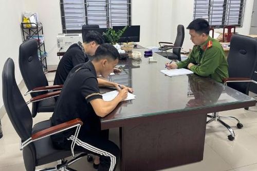Công an phường Mão Điền tạm giữ hình sự 2 đối tượng đánh bạc trên không gian mạng