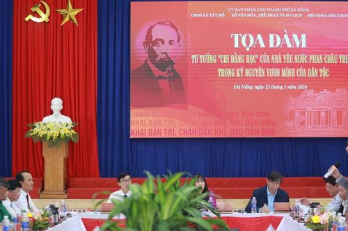 Đà Nẵng tổ chức tọa đàm giá trị tư tưởng 'Chi bằng học' của nhà yêu nước Phan Châu Trinh