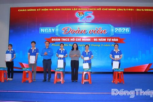 Đồng Tháp: Nhiều hoạt động ý nghĩa trong Ngày Đoàn viên năm 2026