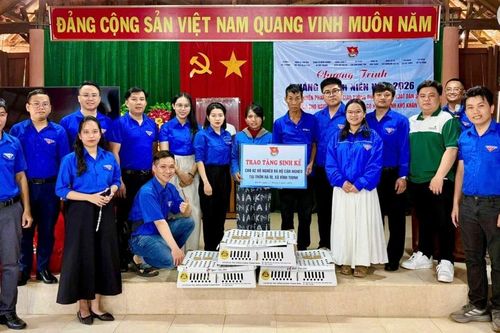 Nhiều hoạt động hưởng ứng Tháng Thanh niên năm 2026 tại xã Vĩnh Thịnh