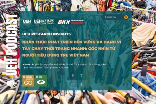 Nhận thức phát triển bền vững và hành vi tẩy chay thời trang nhanh: Góc nhìn từ người tiêu dùng trẻ Việt Nam
