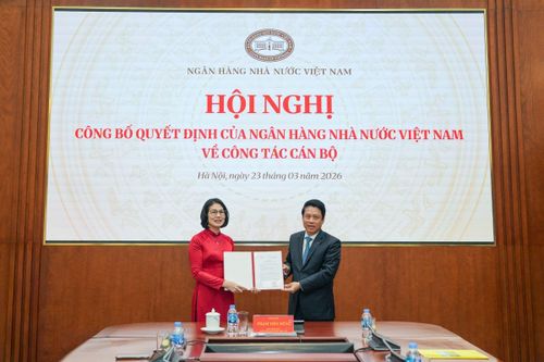 Công bố quyết định bổ nhiệm Phó Vụ trưởng Vụ Tài chính - Kế toán NHNN