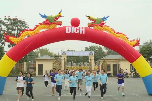 Phúc Thọ sôi nổi Ngày chạy Olympic vì sức khỏe toàn dân năm 2026