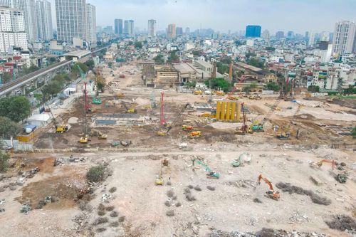 'Thủ phủ công nghiệp' một thời nhường chỗ đại công trường trên đất vàng Thủ đô