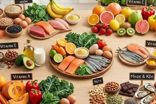 Các vitamin và khoáng chất thiết yếu cho não bộ