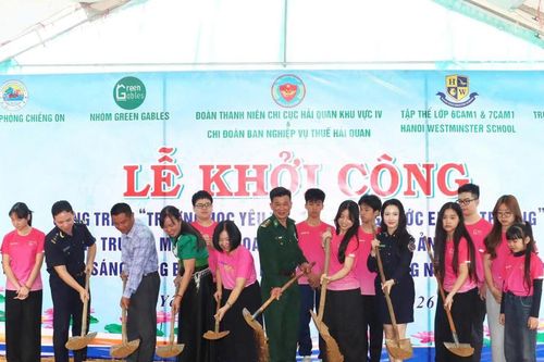 Khởi công 'Trường học yêu thương - Nâng bước em đến trường': Dựng xây ước mơ cho trẻ em Xinh Mun