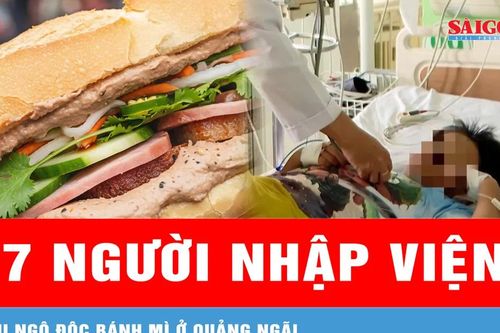 Quảng Ngãi: 17 người nhập viện nghi do ngộ độc thực phẩm