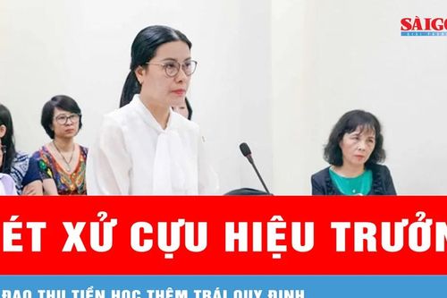 Xét xử cựu hiệu trưởng chỉ đạo thu tiền học thêm trái quy định