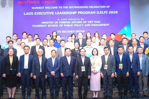 Đoàn cấp cao Lào khảo sát mô hình Becamex tại LELP 2026