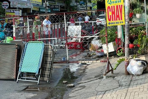 Cháy quán cơm chay ở TP Hồ Chí Minh, hai mẹ con tử vong