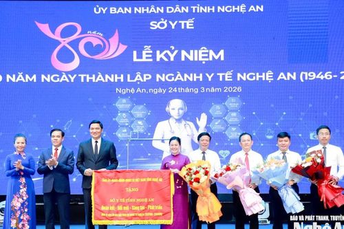 Ngành Y tế Nghệ An kỷ niệm 80 năm thành lập và khai trương Cổng thông tin Y tế số