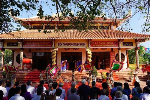 Tưởng nhớ công ơn danh nhân Lương Văn Chánh có công khai khẩn, mở đất