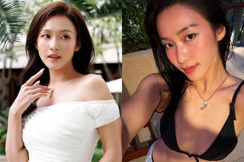Khả Ngân mặc đồ bơi hai mảnh gợi cảm trong chuyến du lịch ở Thái Lan