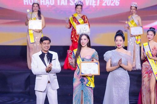 Hoa hậu Tài sắc Việt 2026 khép lại đêm chung kết, lộ diện Tân hoa hậu và các giải thưởng cao quý