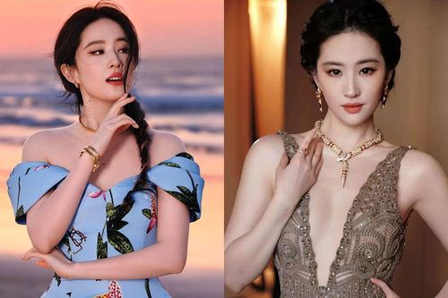 Visual quyến rũ của Lưu Diệc Phi khi diện váy ren cắt xẻ táo bạo