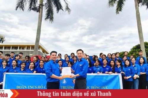 Khát vọng thanh xuân (Bài 3): Người 'truyền lửa' cho phong trào đoàn Trường Đại học Hồng Đức