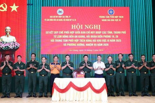 Tăng cường công tác phối hợp trong tìm kiếm cứu nạn trên biển