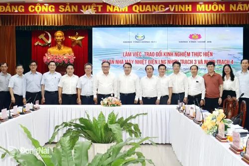 Đồng Nai chia sẻ kinh nghiệm triển khai các dự án Nhà máy điện với Nghệ An