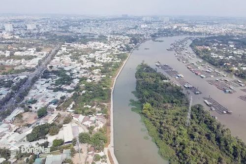 Đồng Nai đã bàn giao gần 60% diện tích mặt bằng Dự án Đường ven sông Cái