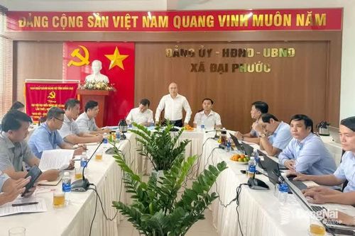 Sở Khoa học và Công nghệ làm việc với xã Đại Phước về công tác chuyển đổi số