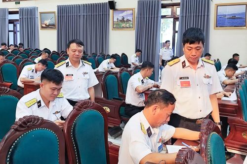 Vùng 4 Hải quân: Hội thi cán bộ giảng dạy chính trị năm 2026