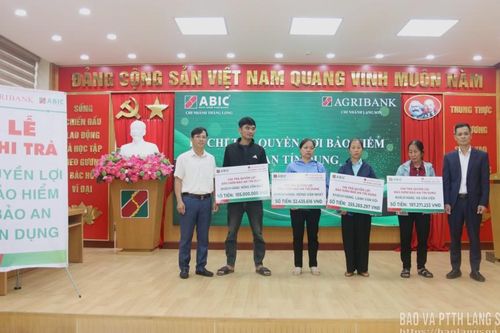 Chi trả trên trên 589 triệu đồng cho khách hàng tham gia bảo hiểm Bảo an tín dụng