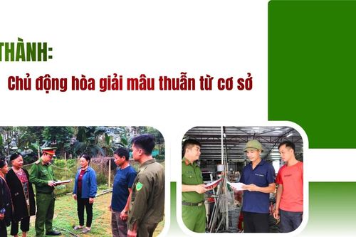 Yên Thành: Chủ động hòa giải mâu thuẫn từ cơ sở