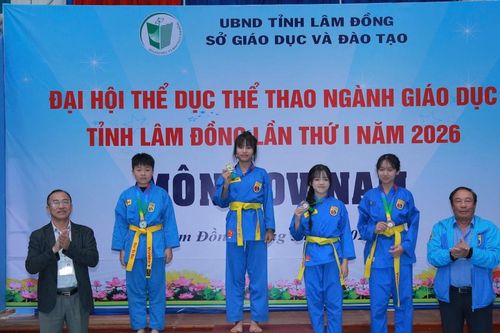 Sôi nổi Đại hội Thể dục thể thao ngành Giáo dục tỉnh Lâm Đồng lần thứ I
