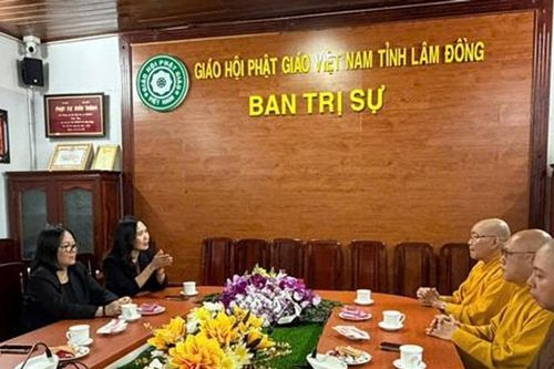 Ban Tôn giáo Chính phủ thăm Ban Trị sự Giáo hội Phật giáo tỉnh Lâm Đồng