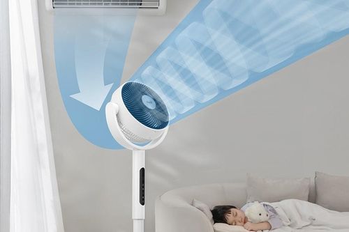 Quạt tuần hoàn Levoit 22.9 cm: Công nghệ Tri-Cyclonic thổi xa 30m và cảm biến nhiệt thông minh