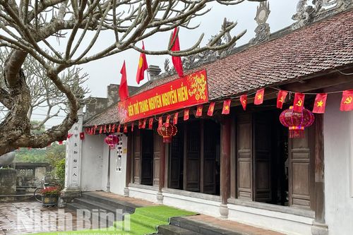 Đền thờ Trạng nguyên Nguyễn Hiền - Nơi gìn giữ và lan tỏa truyền thống hiếu học