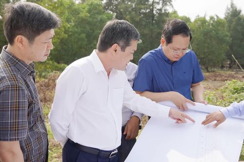 Kiểm tra công tác rà soát quy hoạch tuyến đường Trương Pháp