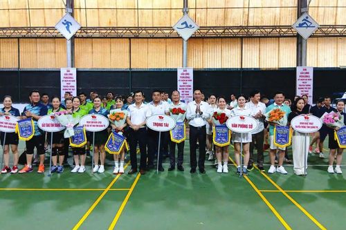 Khai mạc giải Cầu lông, Pickleball ngành Văn hóa, Thể thao và Du lịch