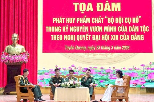 Tọa đàm Phát huy phẩm chất Bộ đội Cụ Hồ trong kỷ nguyên vươn mình