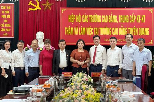Trường Cao đẳng Tuyên Quang hợp tác với Hiệp hội các trường Cao đẳng, Trung cấp kinh tế - kỹ thuật