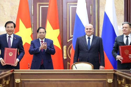 Việt Nam - Nga ký Hiệp định về hợp tác xây dựng Nhà máy điện hạt nhân trên lãnh thổ Việt Nam