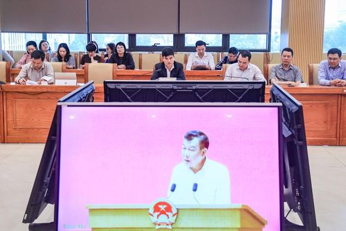 Đảng ủy Bộ Xây dựng kết nối Hội nghị Báo cáo viên Trung ương toàn quốc quý I/2026