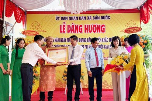 Tây Ninh: Đón nhận bằng công nhận Di sản văn hóa phi vật thể quốc gia Lễ hội Đình Tân Chánh